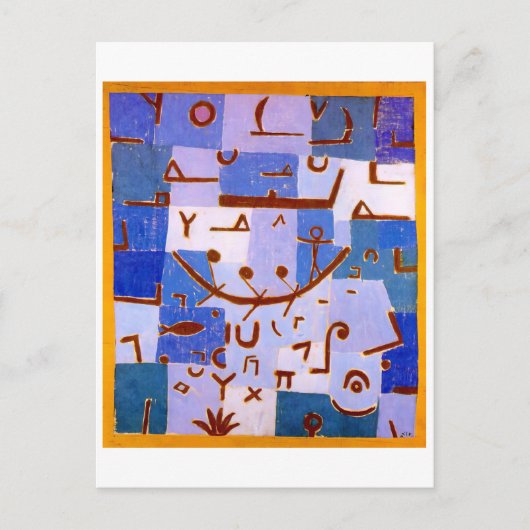 Carte Postale Légende du Nil | Paul Klee | (Devant)