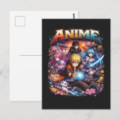 Carte Postale Légendes de l'anime (Devant / Derrière)