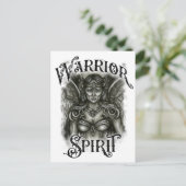 Carte postale légère Valkyrie (Debout devant)