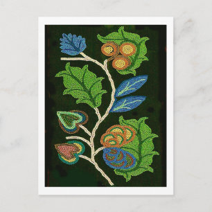 Carte Postale Leggings de l'homme Art amérindien