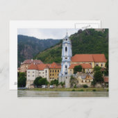 Carte Postale L'église bleue à Dürnstein (Devant / Derrière)