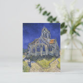 Carte Postale L'église d'Auvers par Vincent van Gogh (Debout devant)