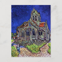 L'église d'Auvers par Vincent van Gogh 1890