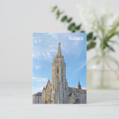Carte Postale L'église de Budapest, Matthias (Debout devant)