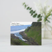 Carte Postale L'Eglise du diable, Cap Perpetua, OU (Debout devant)