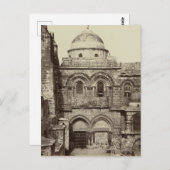 Carte Postale L'église du Saint Sépulcre à Jérusalem (Devant / Derrière)