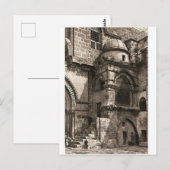 Carte Postale L'église du Saint Sépulcre à Jérusalem (Devant / Derrière)