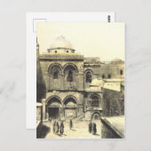 Carte Postale L'église du Saint Sépulcre à Jérusalem (Devant / Derrière)