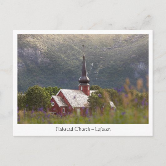 Carte Postale L'église Lofoten (Devant)