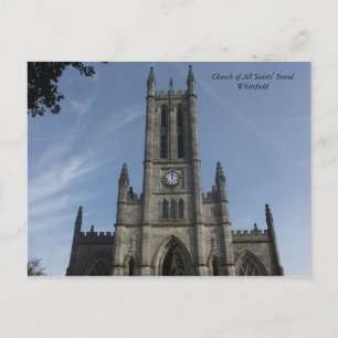 Carte Postale L'église paroissiale de All Saints' Stand, Whitefi