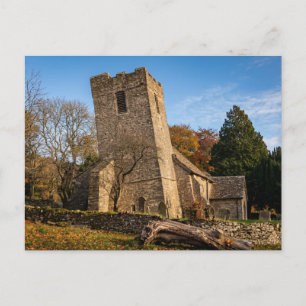Carte Postale L'église penchée de St Martin à Cwmyoy, au Pays de