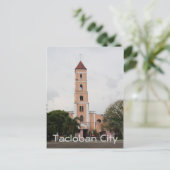 Carte Postale L'église Santo Niño, Tacloban City (Debout devant)