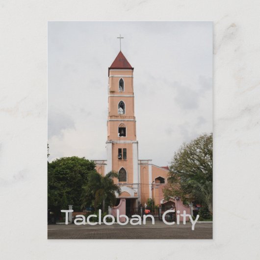 Carte Postale L'église Santo Niño, Tacloban City (Devant)
