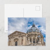 Carte Postale L'église Val-de-Grace et l'hôpital militaire à Par (Devant / Derrière)