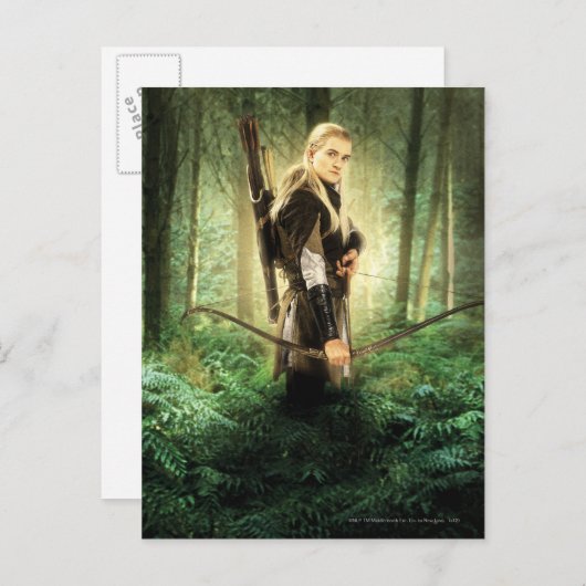 CARTE POSTALE LEGOLAS GREENLEAF™ (Devant / Derrière)