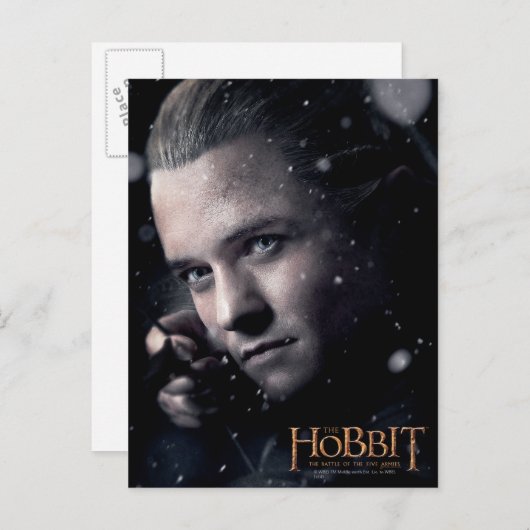 Carte Postale LEGOLAS GREENLEAF™ Close up (Devant / Derrière)