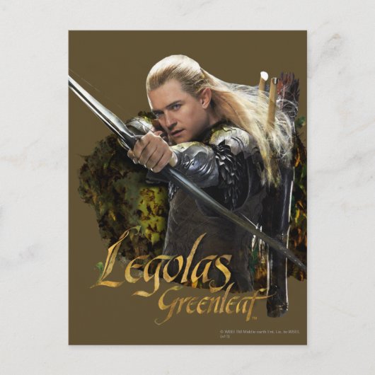 Carte Postale LEGOLAS GREENLEAF™ Drawing Bow Graphic (Devant)