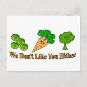 Carte Postale Légume (Devant)