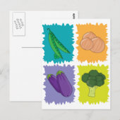 Carte Postale Légume (Devant / Derrière)