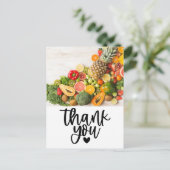 Carte Postale Légume végétal Appreciation végétarienne (Debout devant)