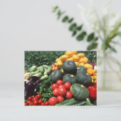 Carte Postale Légumes 2 (Debout devant)
