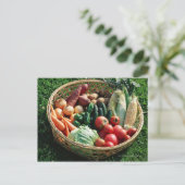 Carte Postale Légumes 5 (Debout devant)