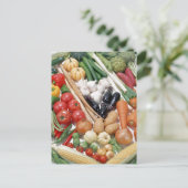 Carte Postale Légumes 6 (Debout devant)