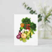 Carte Postale Légumes assortis (Debout devant)