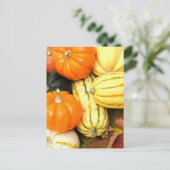 Carte Postale Légumes d'automne (Debout devant)