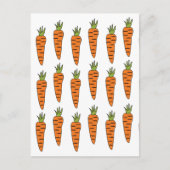 Carte Postale Légumes de carotte Vegetables (Devant)