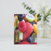 CARTE POSTALE LÉGUMES DE FRUITS (Debout devant)