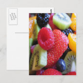 CARTE POSTALE LÉGUMES DE FRUITS (Devant / Derrière)