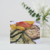 Carte Postale Légumes rôtis (Debout devant)