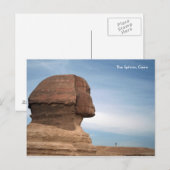 Carte Postale L'Egypte 055, le sphinx, le Caire (Devant / Derrière)