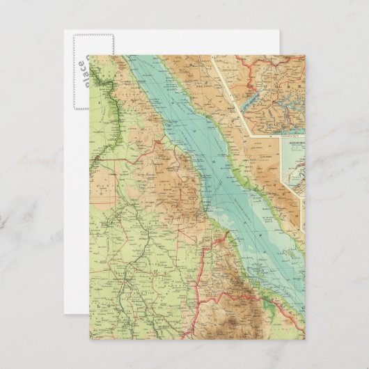 Carte Postale L'Egypte et le Nil (Devant / Derrière)