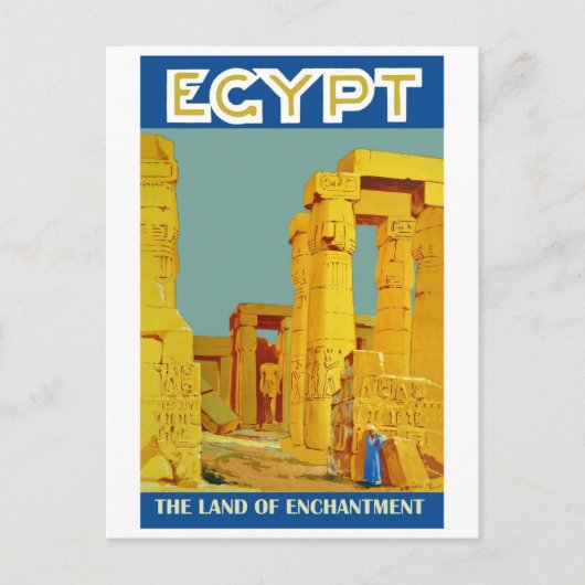 Carte Postale L'Egypte, terre d'enchantement (Devant)