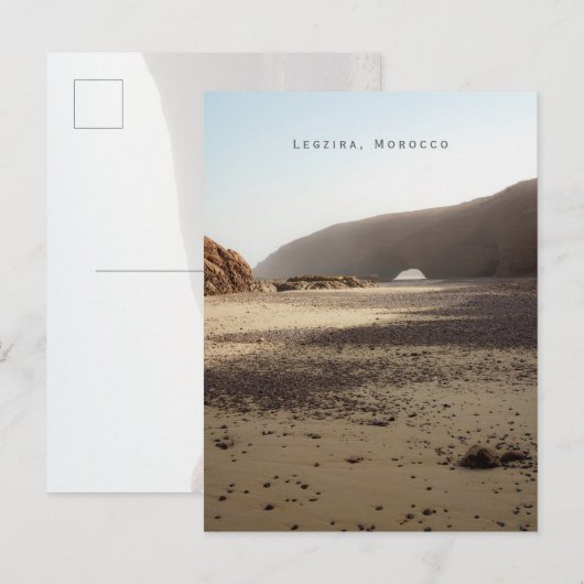Carte Postale Legzira Maroc Côté (Devant / Derrière)