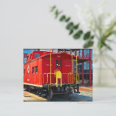 Carte Postale Lehigh/NE Caboose 583 (Debout devant)