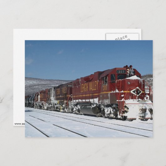 Carte Postale Lehigh Valley, EMD (Devant / Derrière)