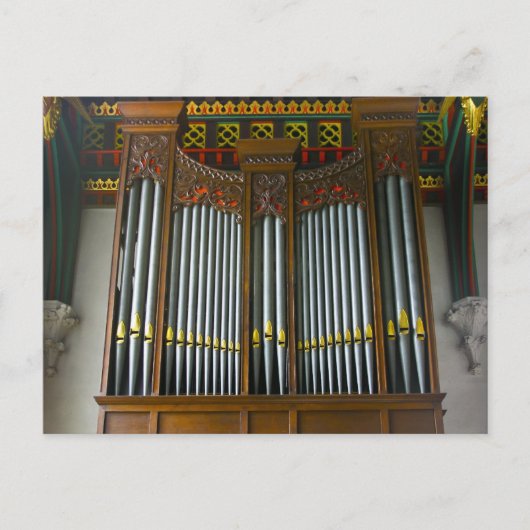 Carte Postale Leicester Cathedral organ, Leicestershire, Royaume (Devant)
