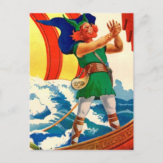 Carte Postale Leif Ericson (Devant)