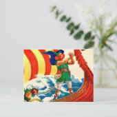 Carte Postale Leif Ericson (Debout devant)