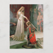 Carte Postale Leighton Accolade Knighart Pré Raphaelite (Devant)