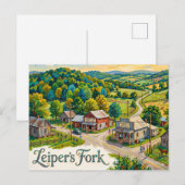 Carte Postale Leiper's Fork États-Unis (Devant / Derrière)