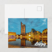 Carte Postale Leipzig, Allemagne (Devant / Derrière)