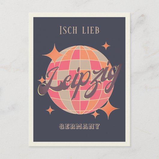 Carte Postale Leipzig-Allemagne (Devant)