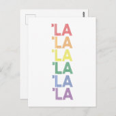 Carte Postale L'élection américaine LGBTQ de Kamala Harris (Devant / Derrière)