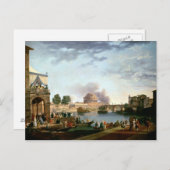 Carte Postale L'élection du Pape avec Castel St. (Devant / Derrière)