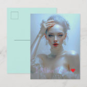 Carte Postale L'Elégante (Devant / Derrière)