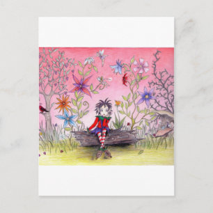 Carte Postale L'elfe pensif